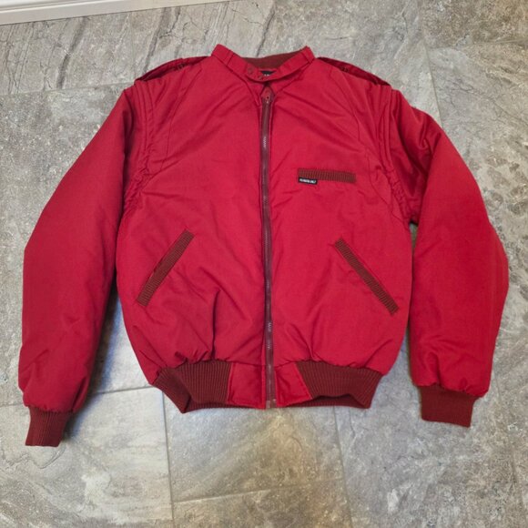 Vintage Members Only Insulated Active Full-Zip Puffer Bomber Jacket Men's Sz XL - Picture 1 of 10
